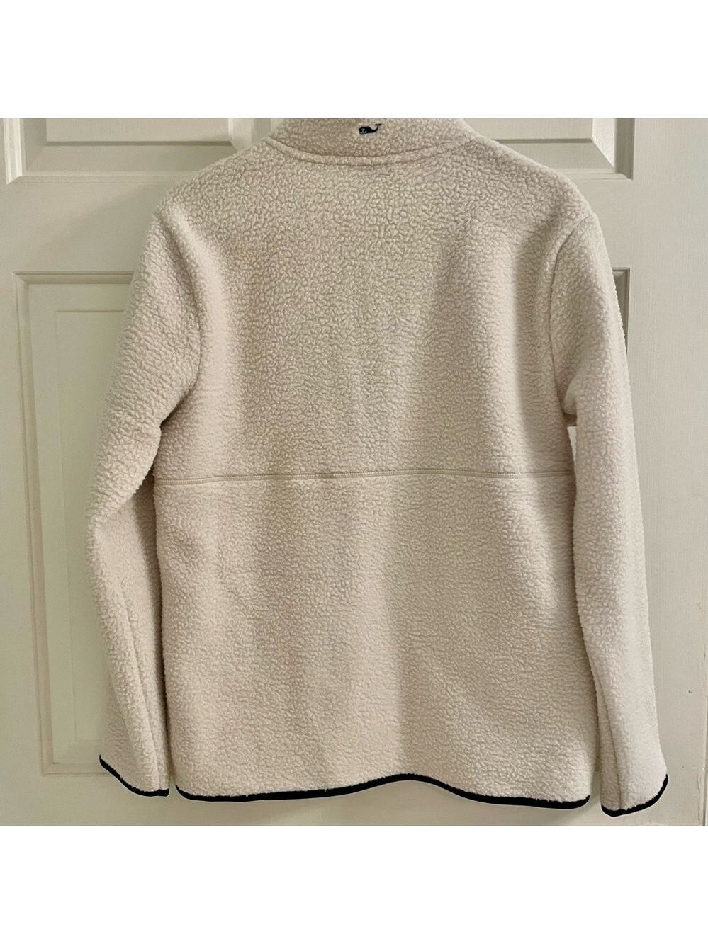 Vineyard Vines Outerwear Sherpa Half-Zip Men’s (Unisex) Pullover Jacket,… - Picture 9 of 9